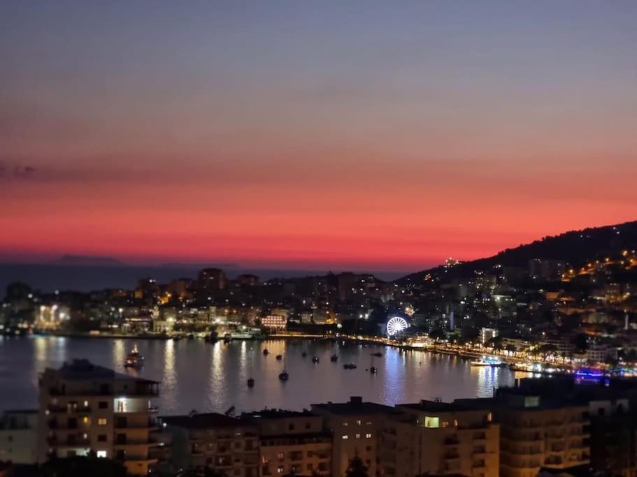 Two Suns Apartament Sarande Bagian luar foto