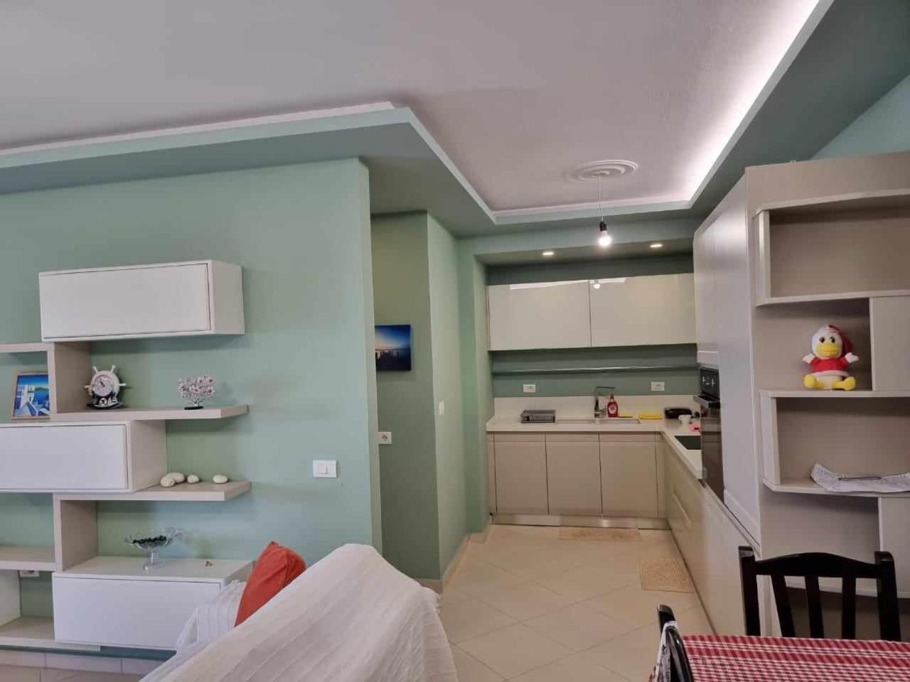 Two Suns Apartament Sarande Bagian luar foto